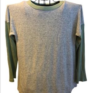 Open Cross Back Sweater by Doe & Rae